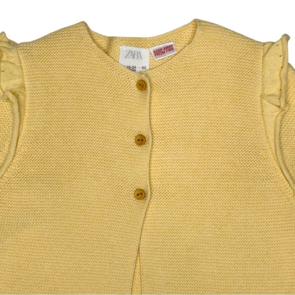 Zara apricot cardigan